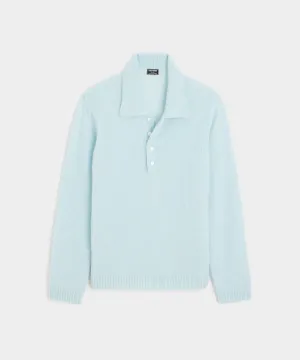 Relaxed Mohair Sweater Polo