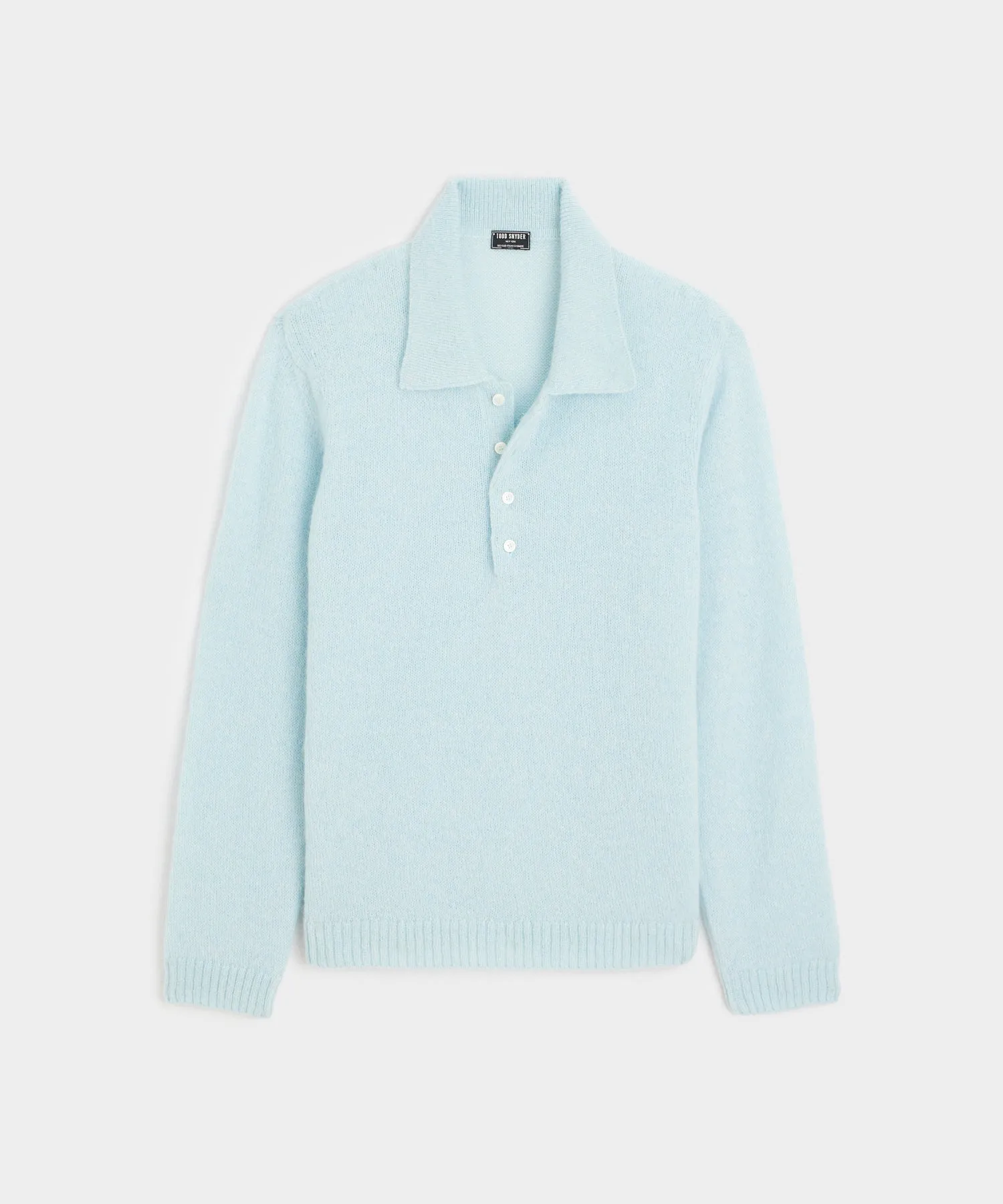 Relaxed Mohair Sweater Polo