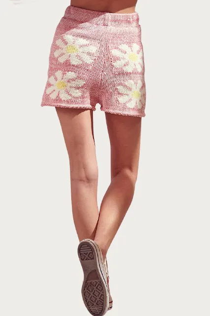 RETRO COTTON-BLEND SHORTS