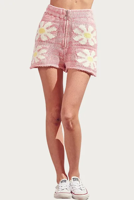 RETRO COTTON-BLEND SHORTS