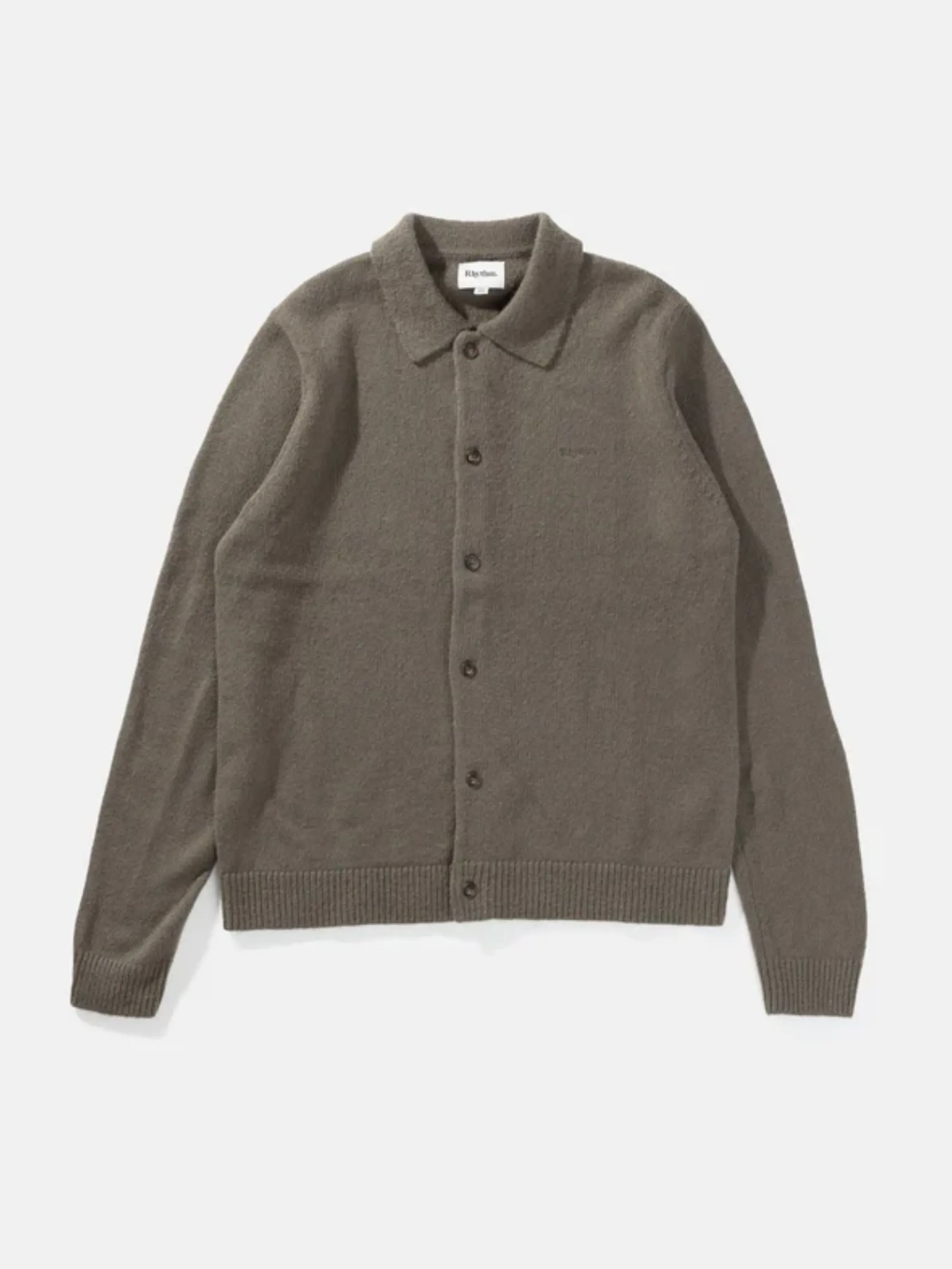 Rhythm Mohair Knit Button Up