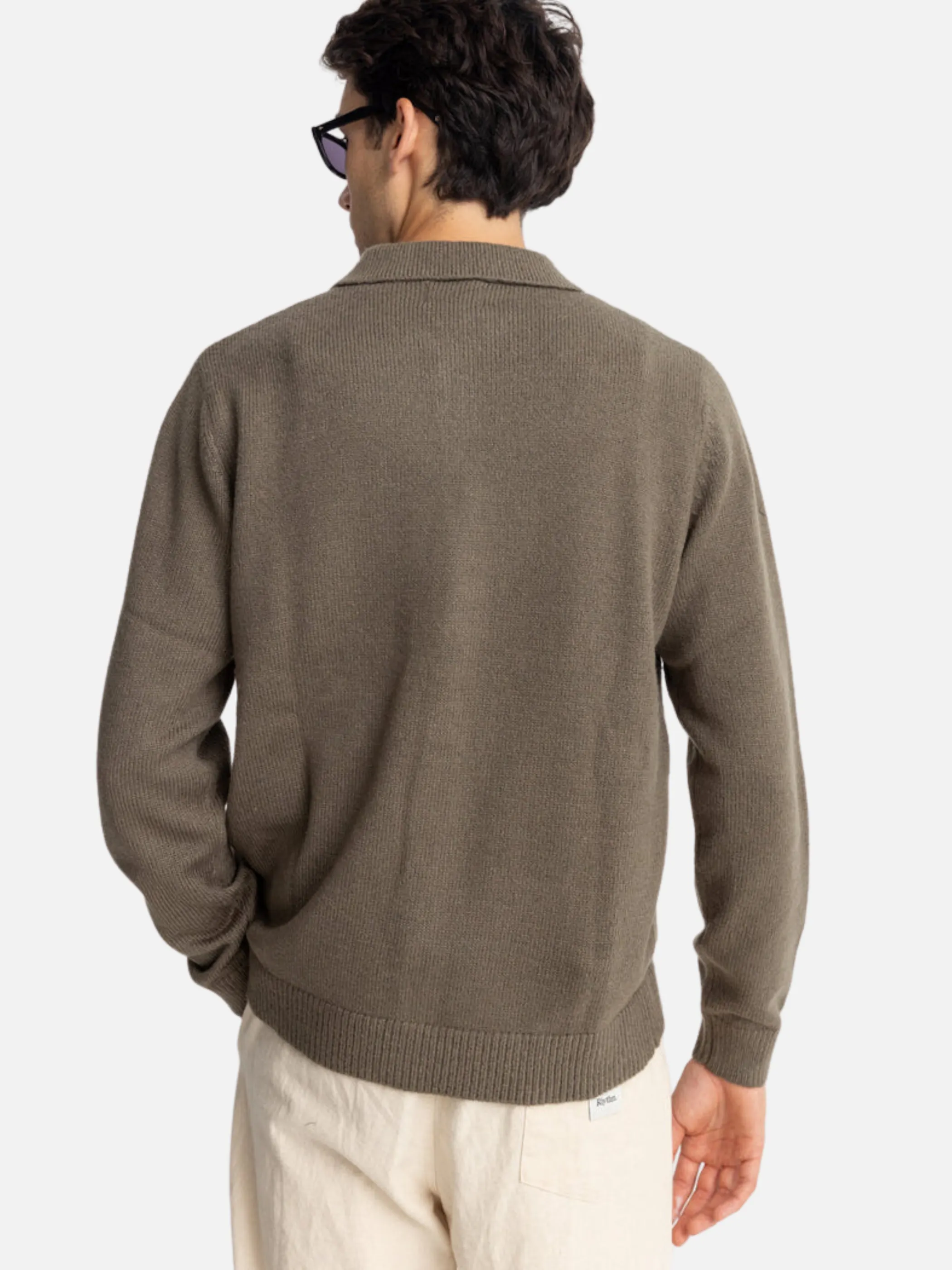 Rhythm Mohair Knit Button Up