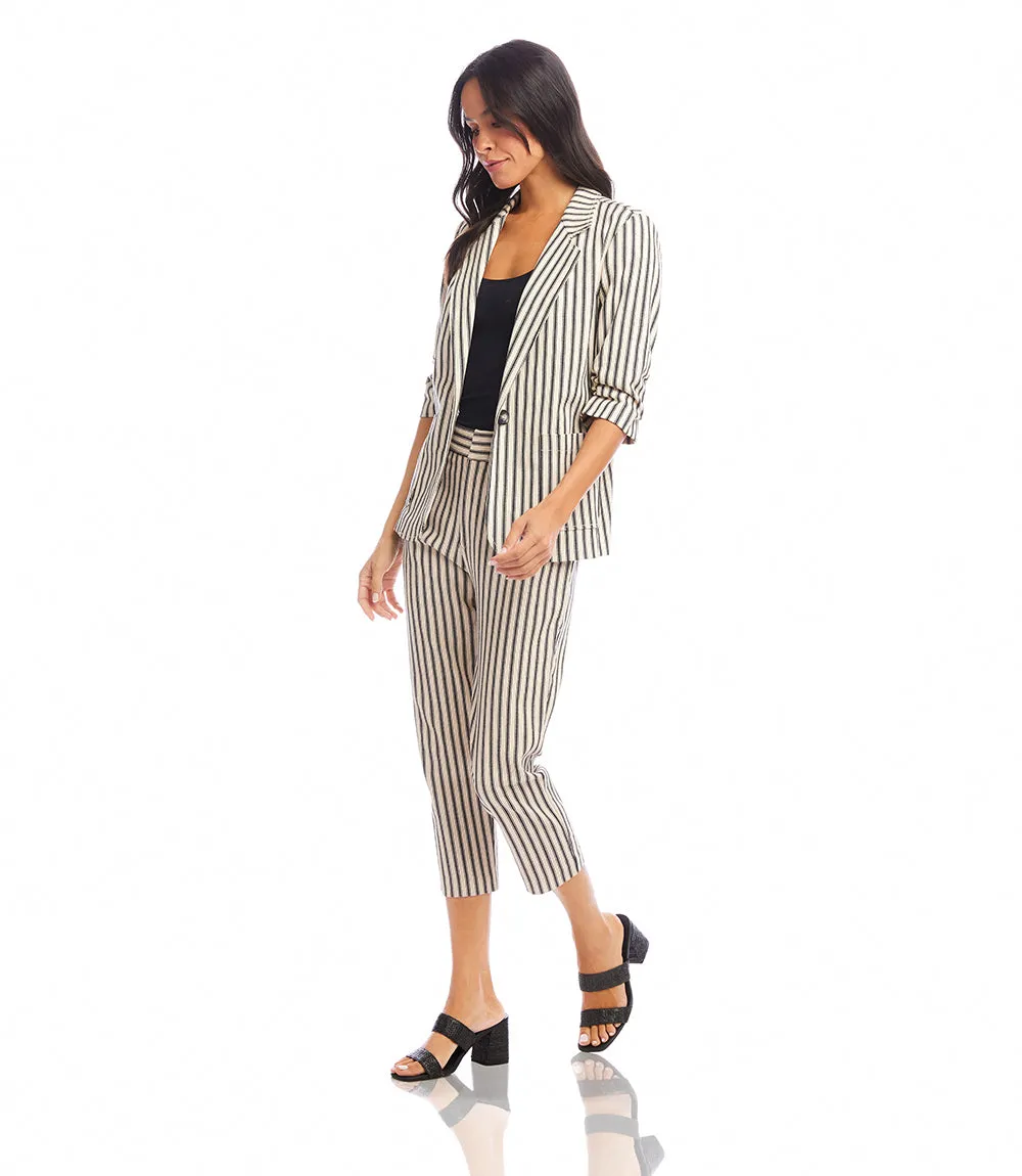 Ruched Sleeve Jacket