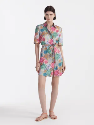 Saloni Jeri Dress In Whirlpool