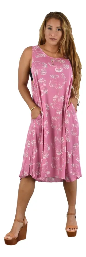 Secret Beach - Cabana Dress - New Hibiscus - Rapture Rose / Orchid Mist