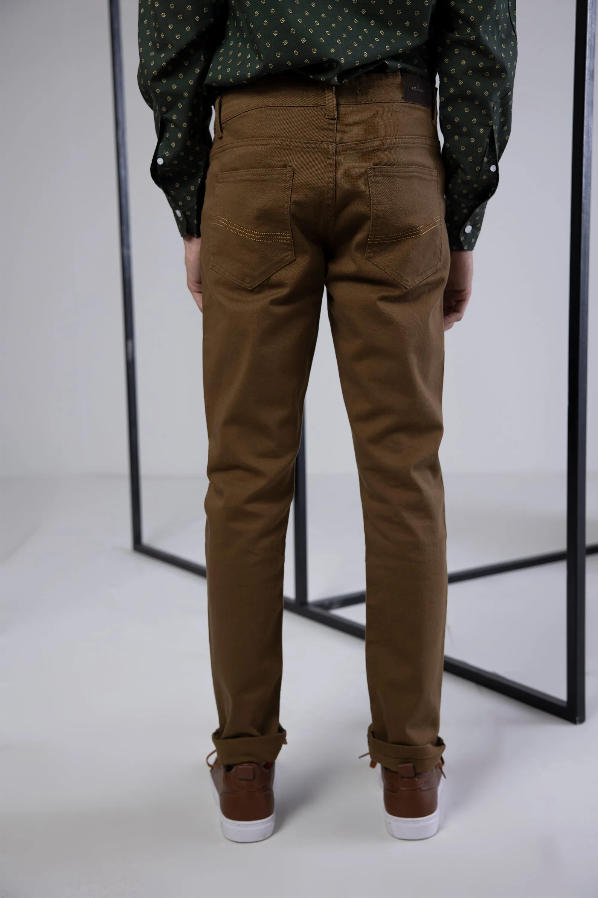Sepia Cotton Pants