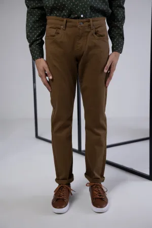 Sepia Cotton Pants