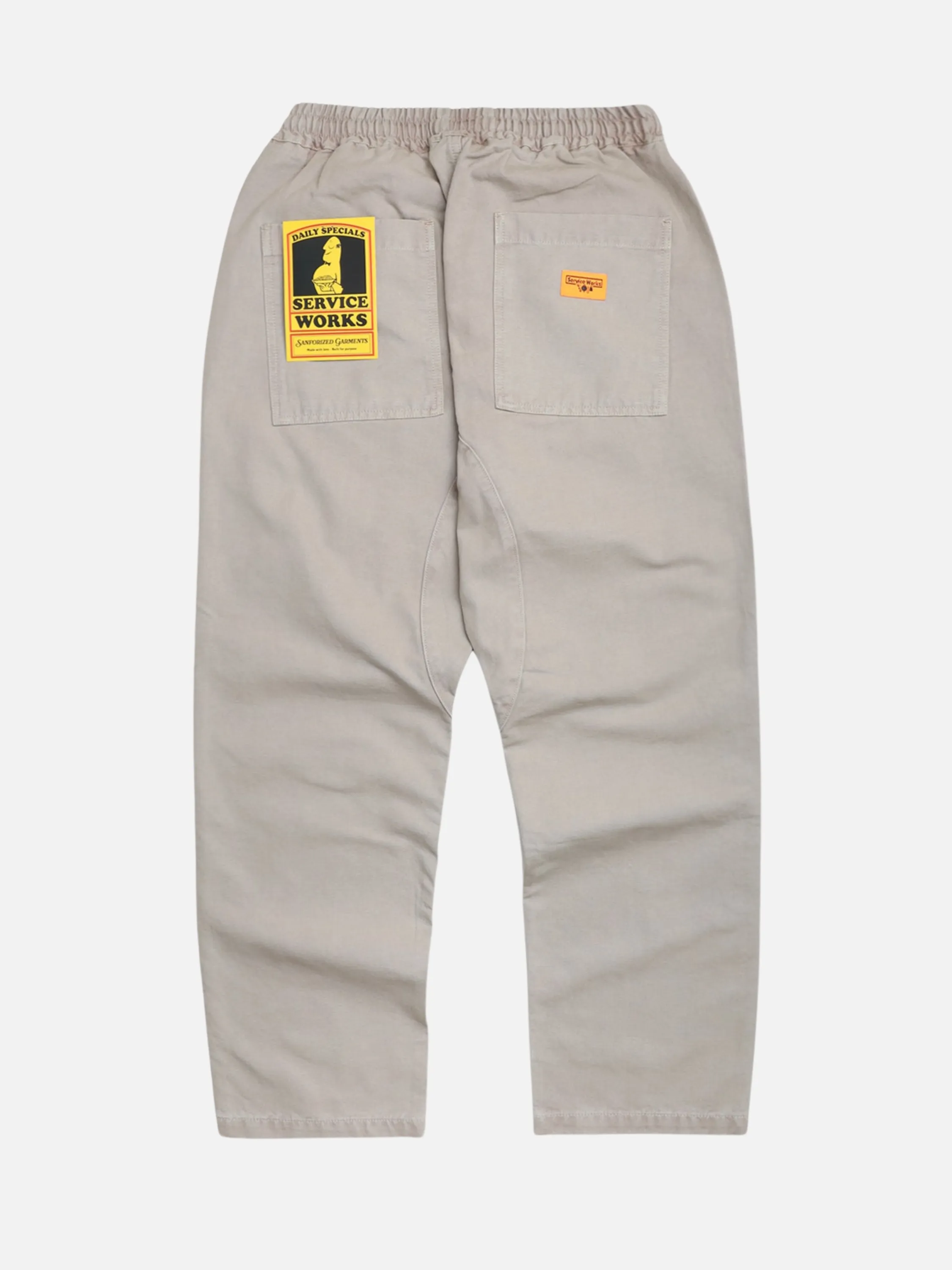 Service Works Canvas Chef Pant - Stone