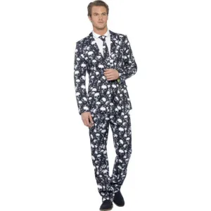Skeleton Suit Black & White