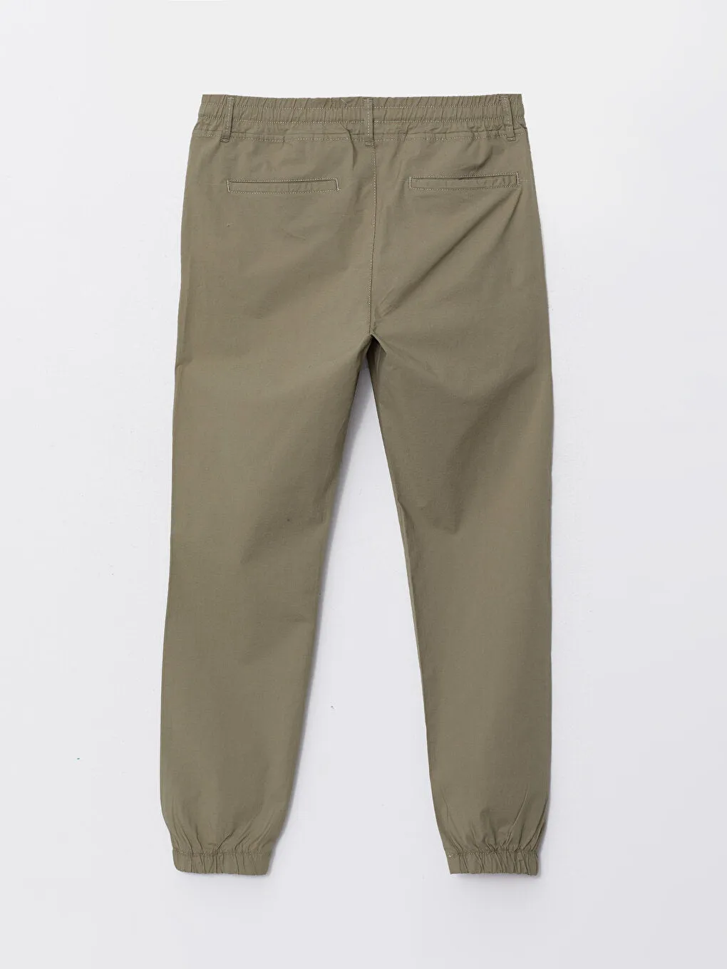 Slim Fit Gabardine Men's Chino Trousers