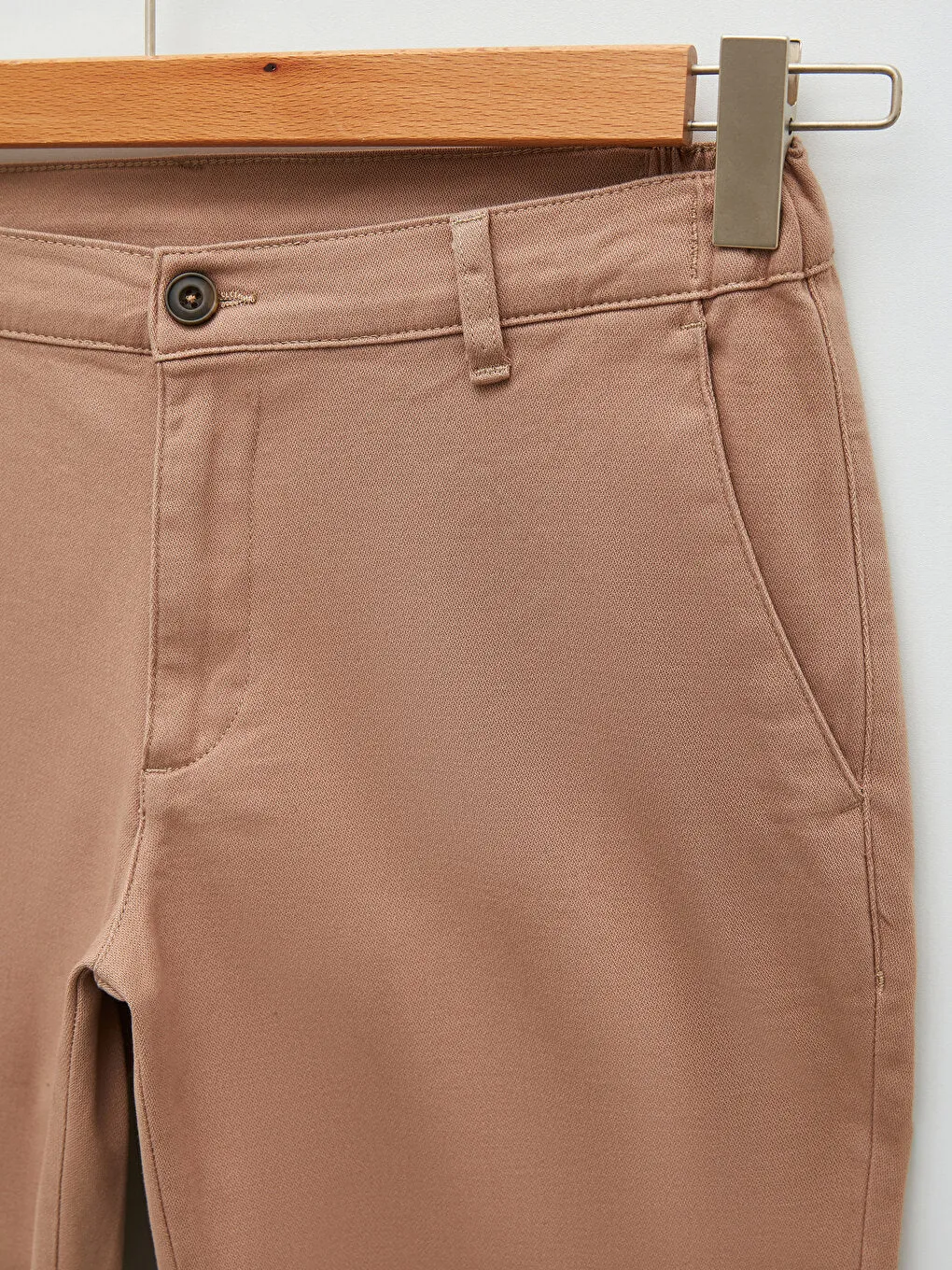 Slim Fit Gabardine Men's Trousers