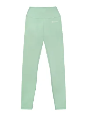 Sporty & Rich Runner Script Leggings in Thyme 218