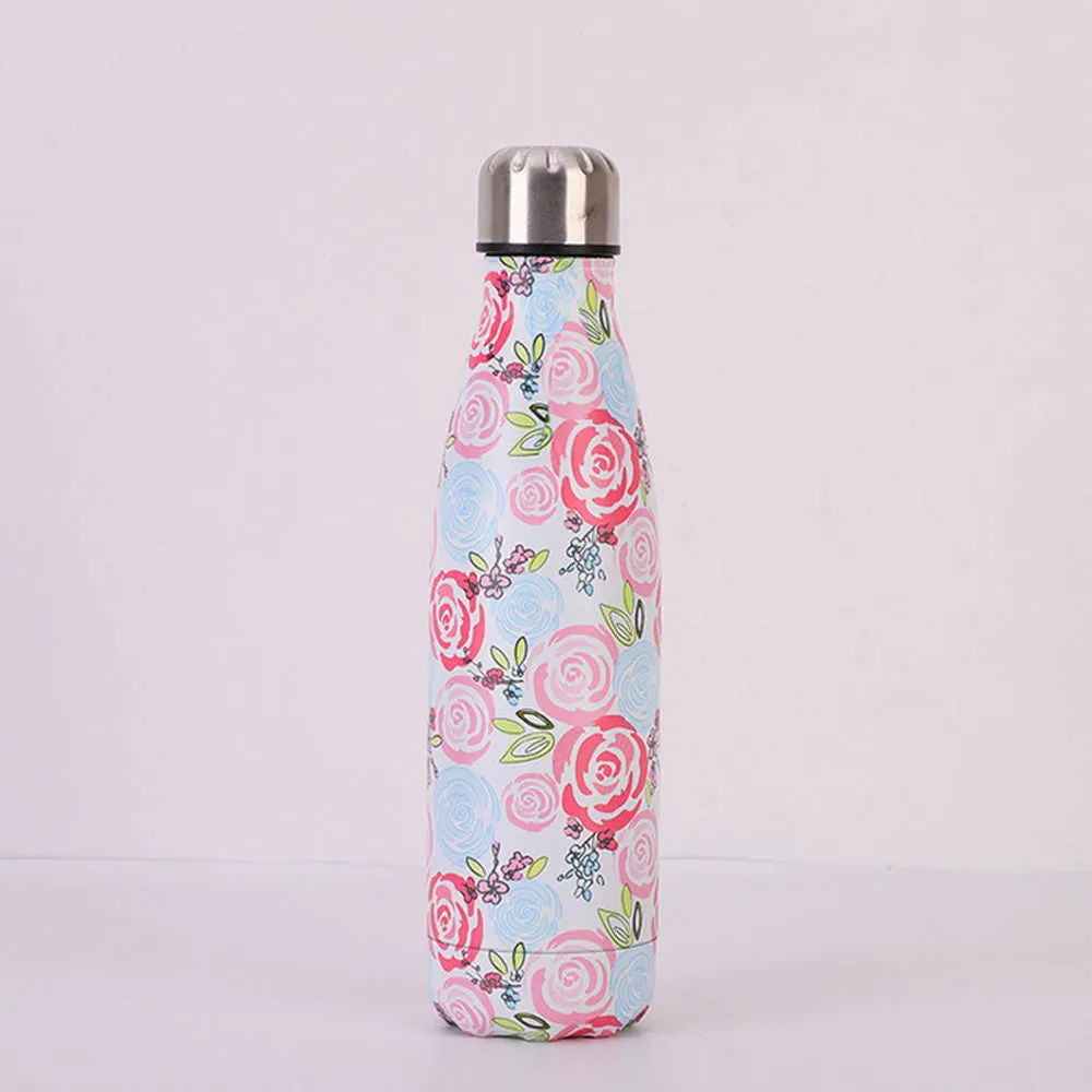 Stainless Steel Vacuum Insulated Flask Sports Water Bottle