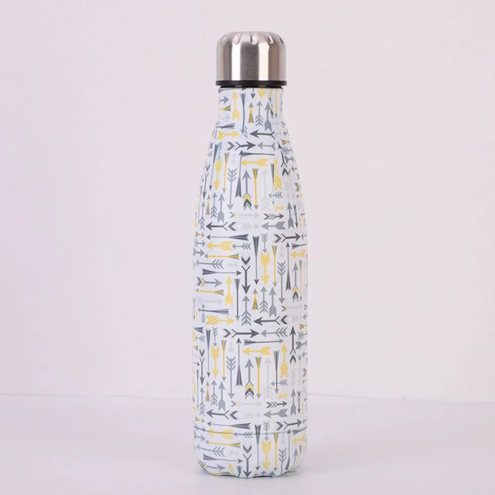 Stainless Steel Vacuum Insulated Flask Sports Water Bottle