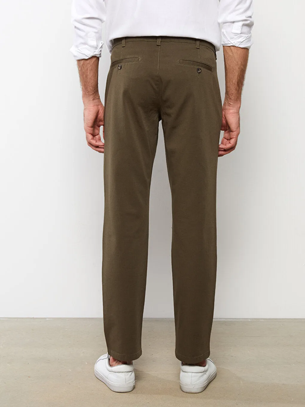 Standard Mold Gabardine Men's Chino Trousers