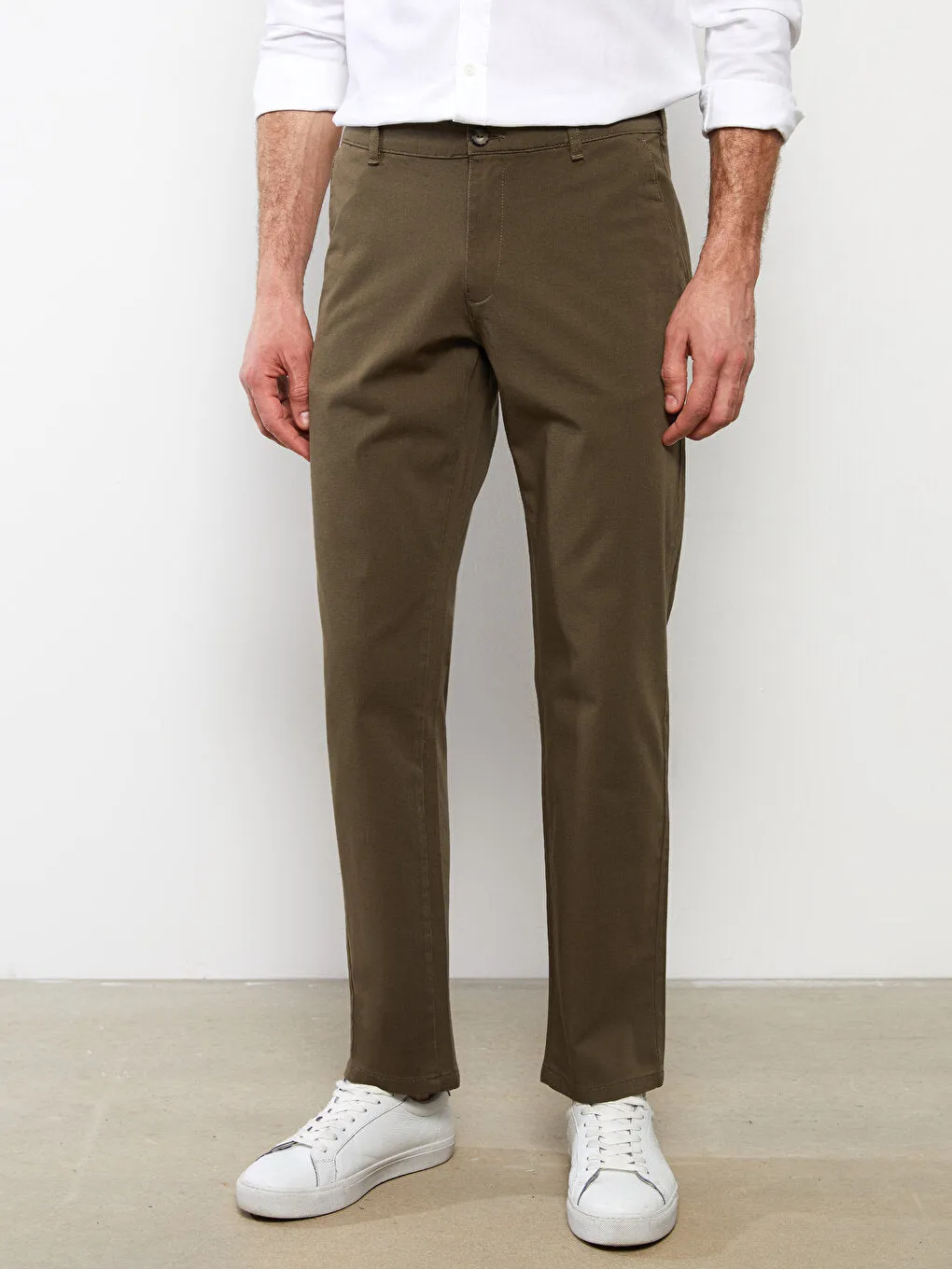 Standard Mold Gabardine Men's Chino Trousers
