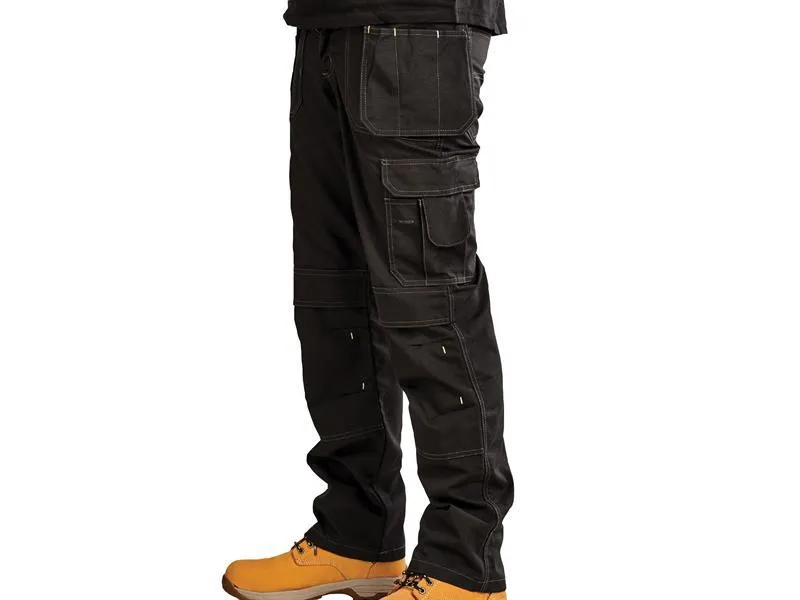 Stanley Clothing Iowa Holster Trousers Black Waist 32in Leg 31in