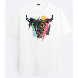Stephan - Brush Stroke Nguni White