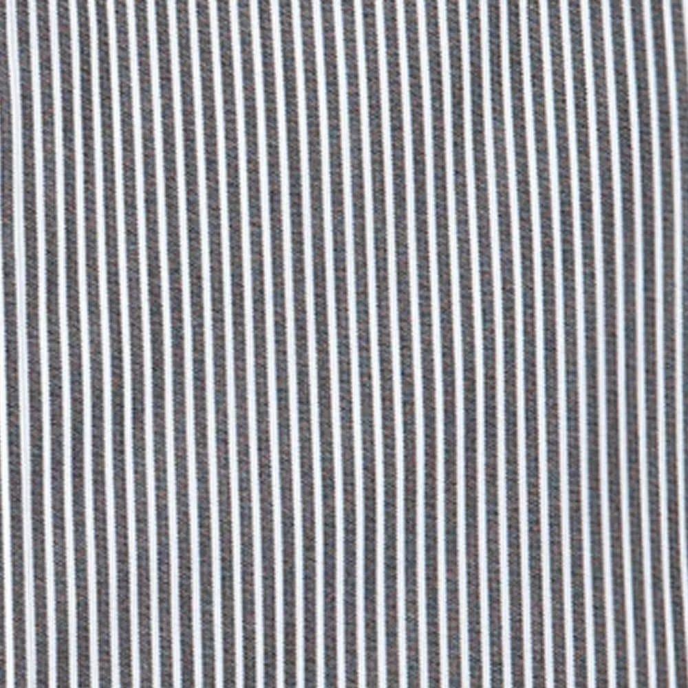 Stretch Awning Stripe - Black