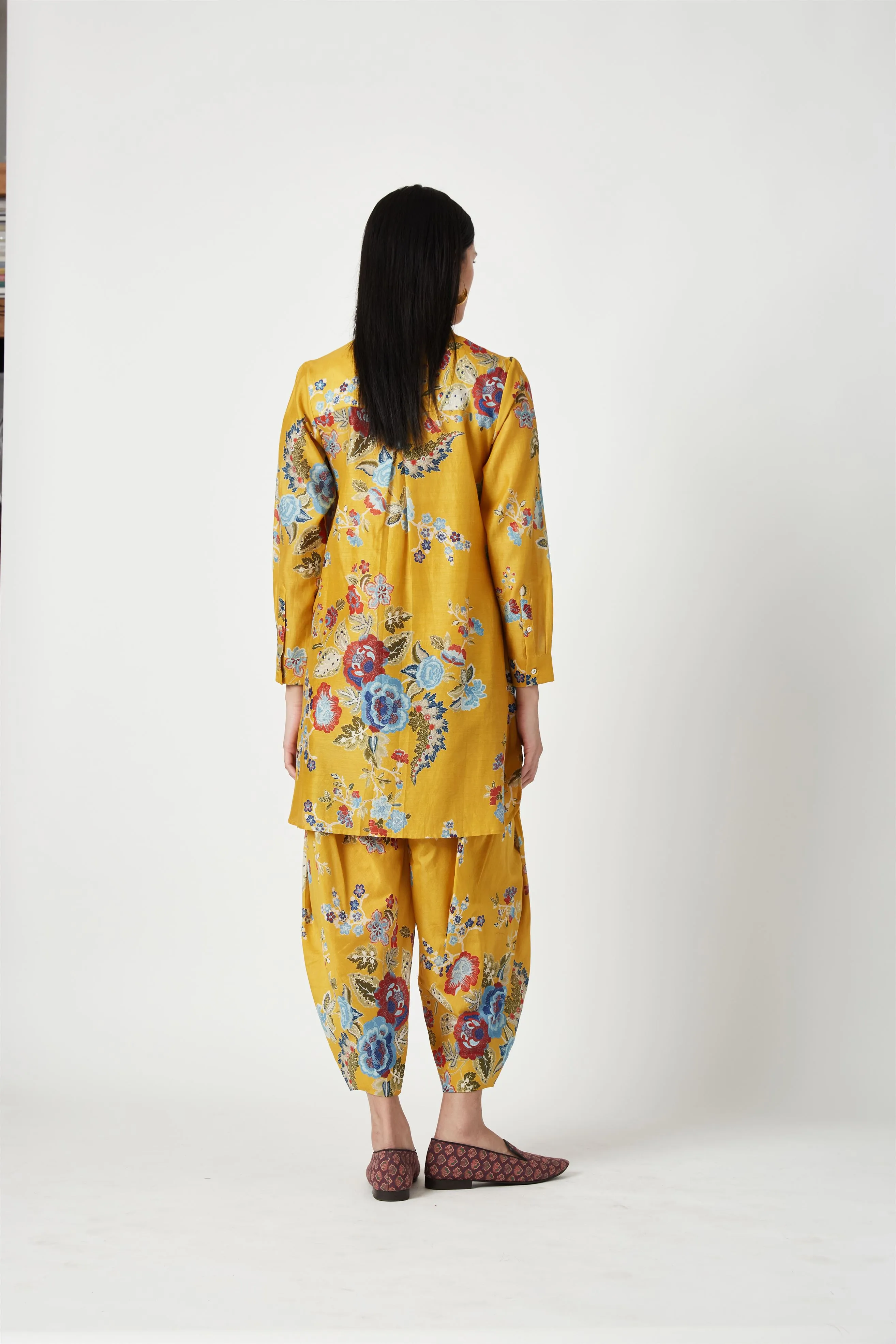 Summer Kurta Set Cupro Cotton Bintan Printed-Fashion Edit Java 3-9JV-126A-Payal Pratap