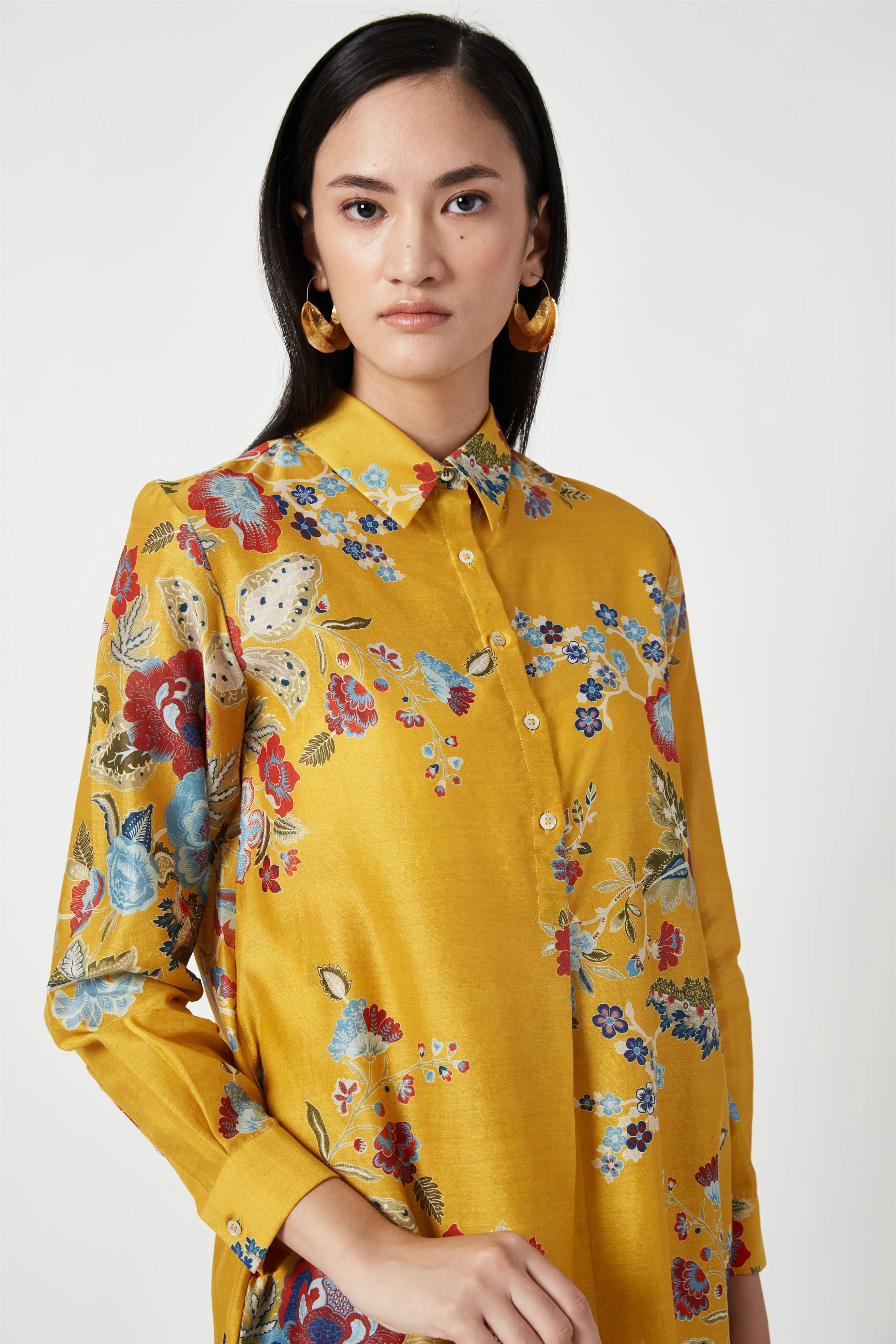 Summer Kurta Set Cupro Cotton Bintan Printed-Fashion Edit Java 3-9JV-126A-Payal Pratap