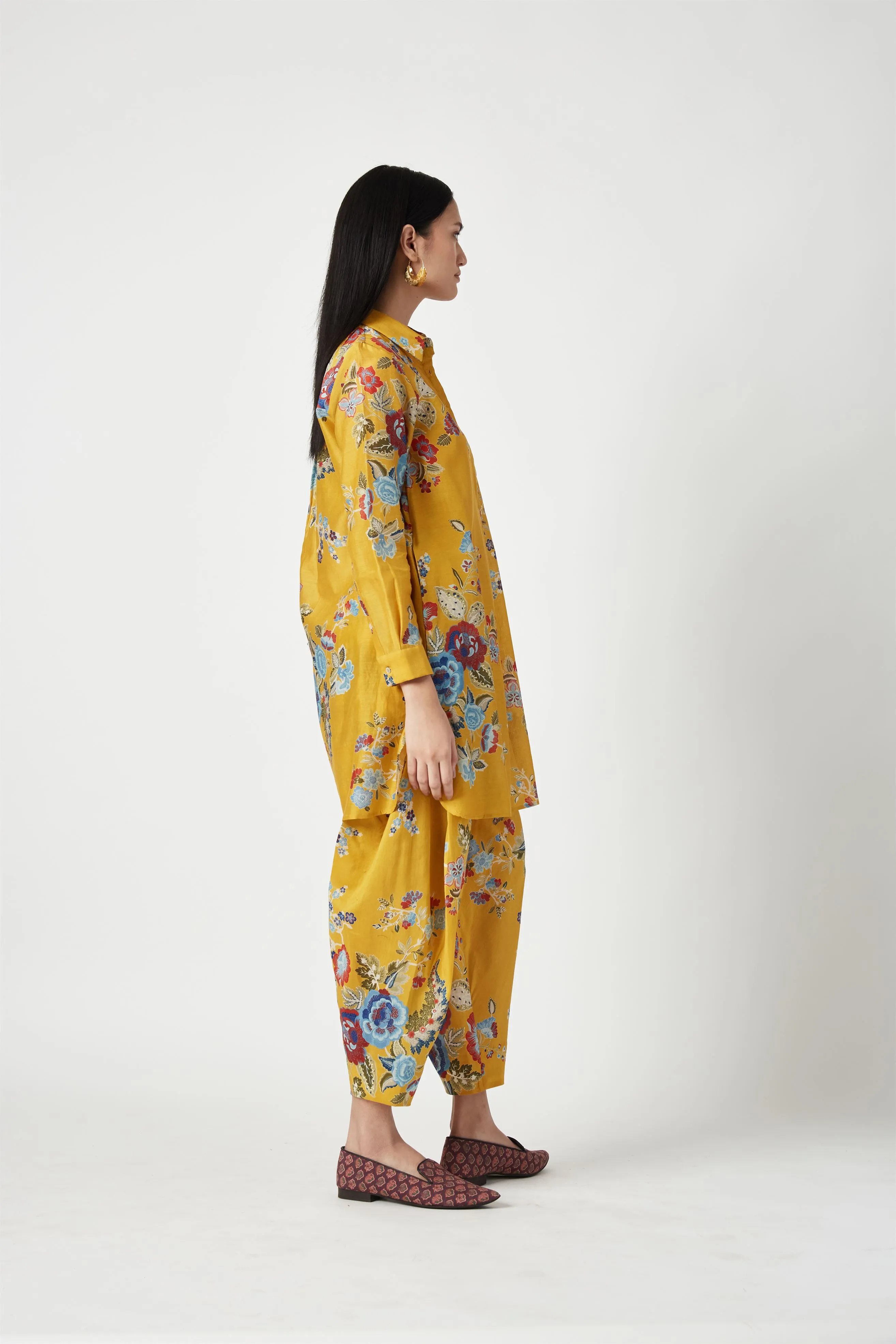 Summer Kurta Set Cupro Cotton Bintan Printed-Fashion Edit Java 3-9JV-126A-Payal Pratap
