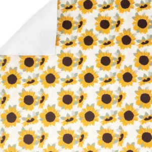 Sunflowers Printed Felt