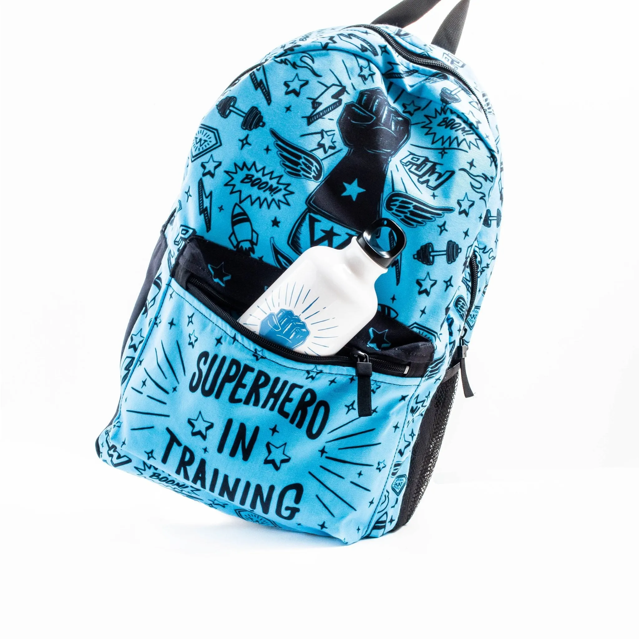 Superhero In Training Kids Water Bottle