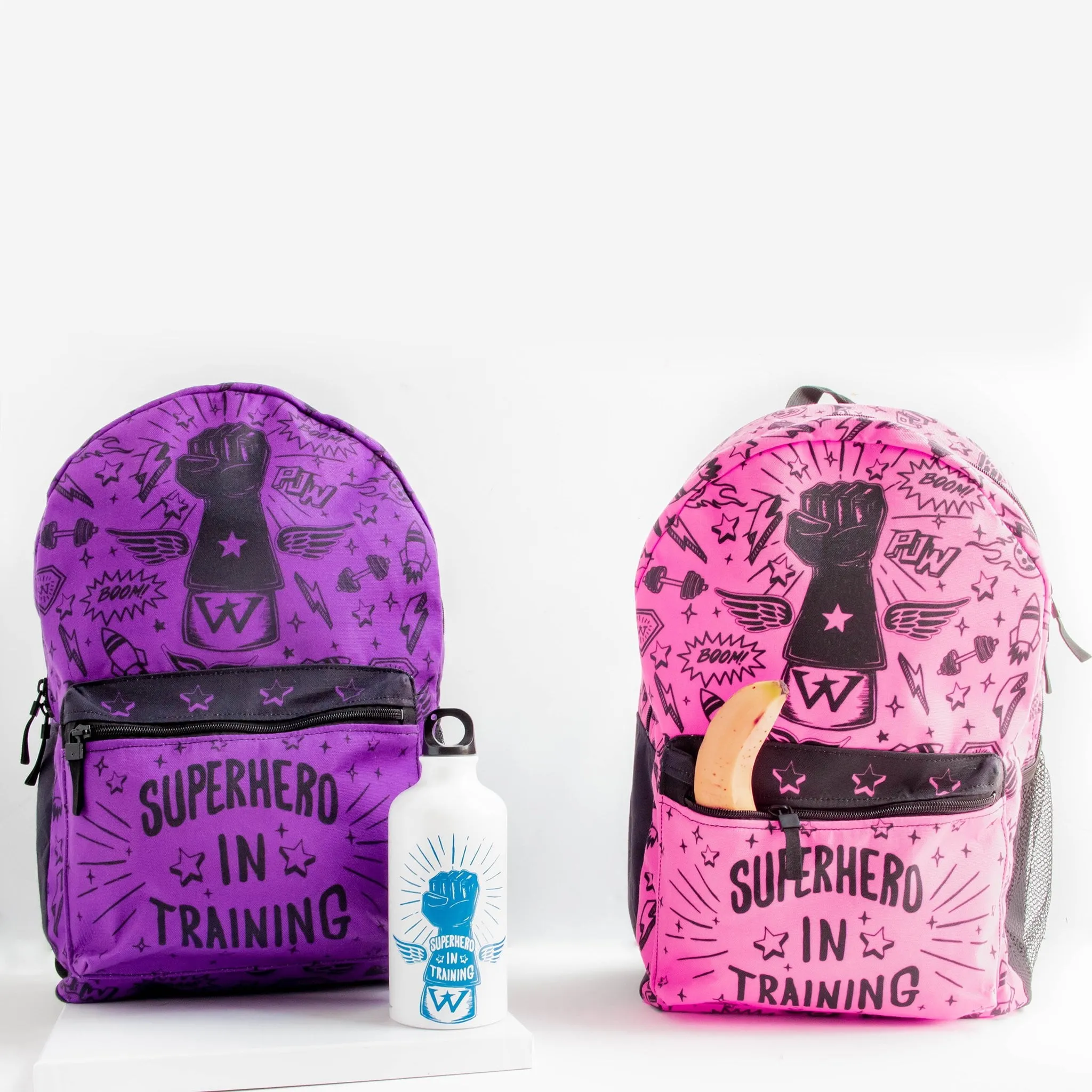Superhero In Training Kids Water Bottle
