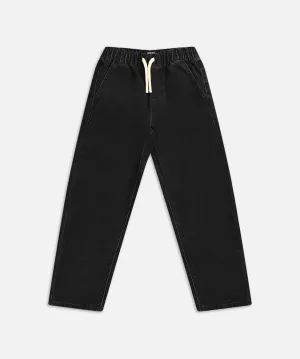 The Porter Denim Pant - Washed Black