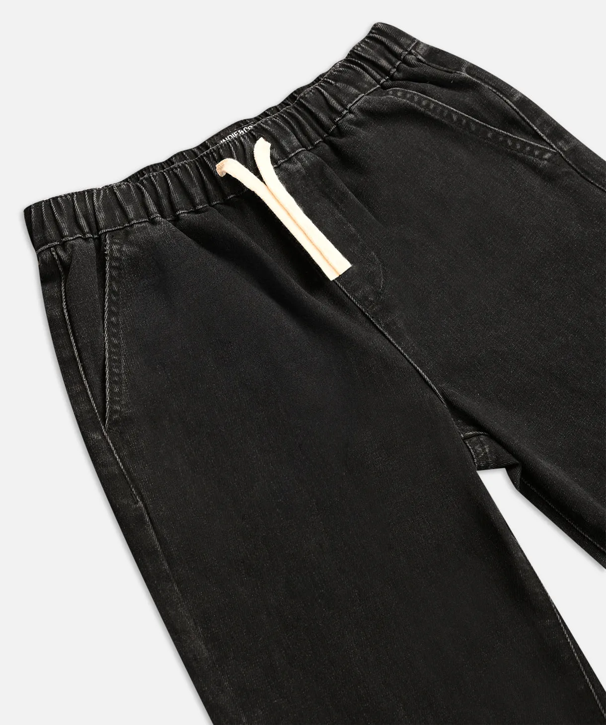 The Porter Denim Pant - Washed Black