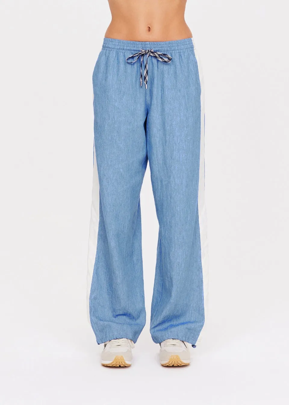 The Upside Oracle Luther Pant in Blue/Denim