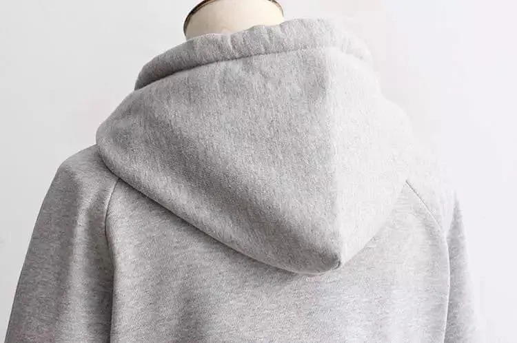 Thick Flare Sleeve Hoodie (2 Colors)