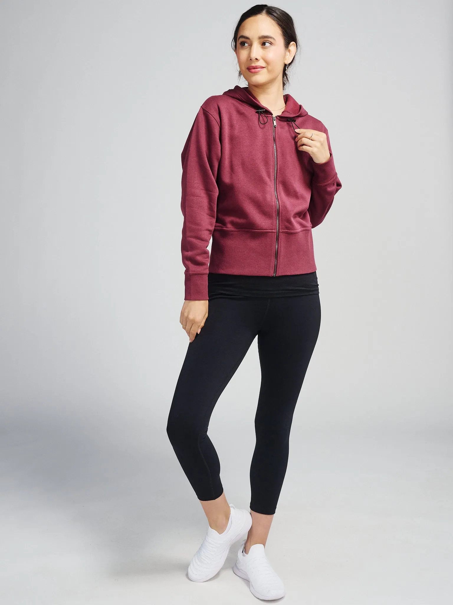 Transcend Full Zip Fleece Hoodie