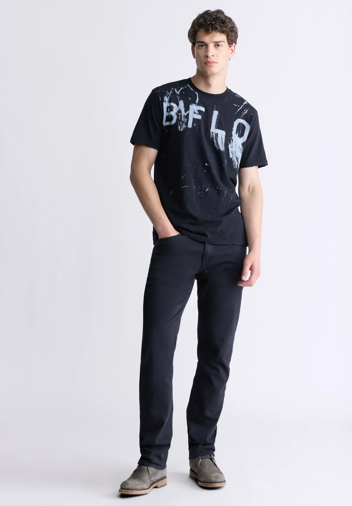 Tucson Men's Short-Sleeve Graphic T-Shirt, Black - BM24484