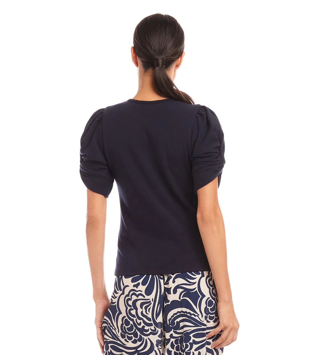 Twist Sleeve Top