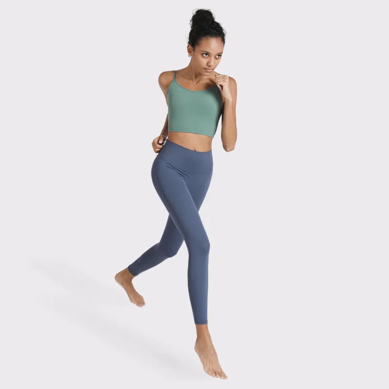 Two-Piece Sling Tank And Quick-Drying Fitness Suit