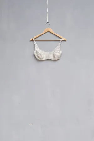 Urvashi Kaur   I   Bukit BRALET ARRIS BRALETTE Hand Spun Cotton Shell TESSELLATE- 89