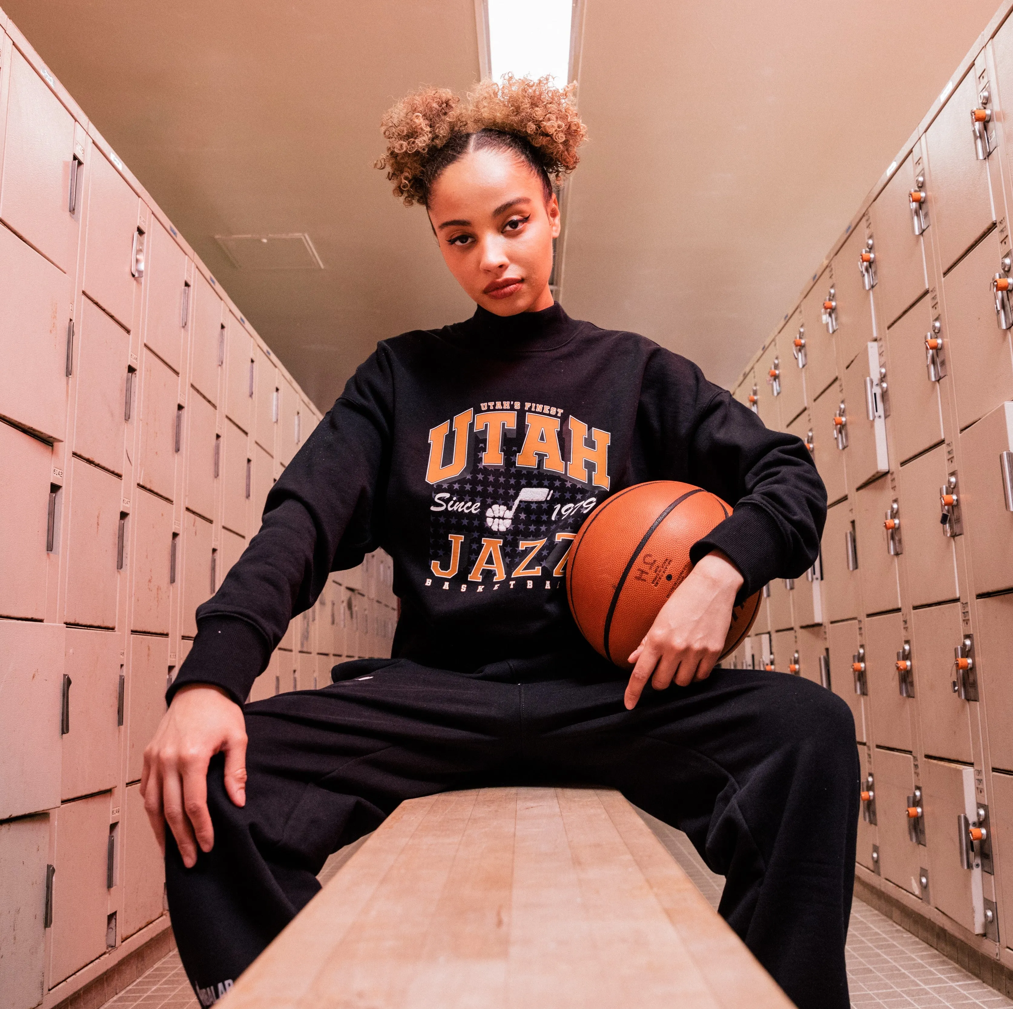 Utah Jazz Sweatsuit Pants Only