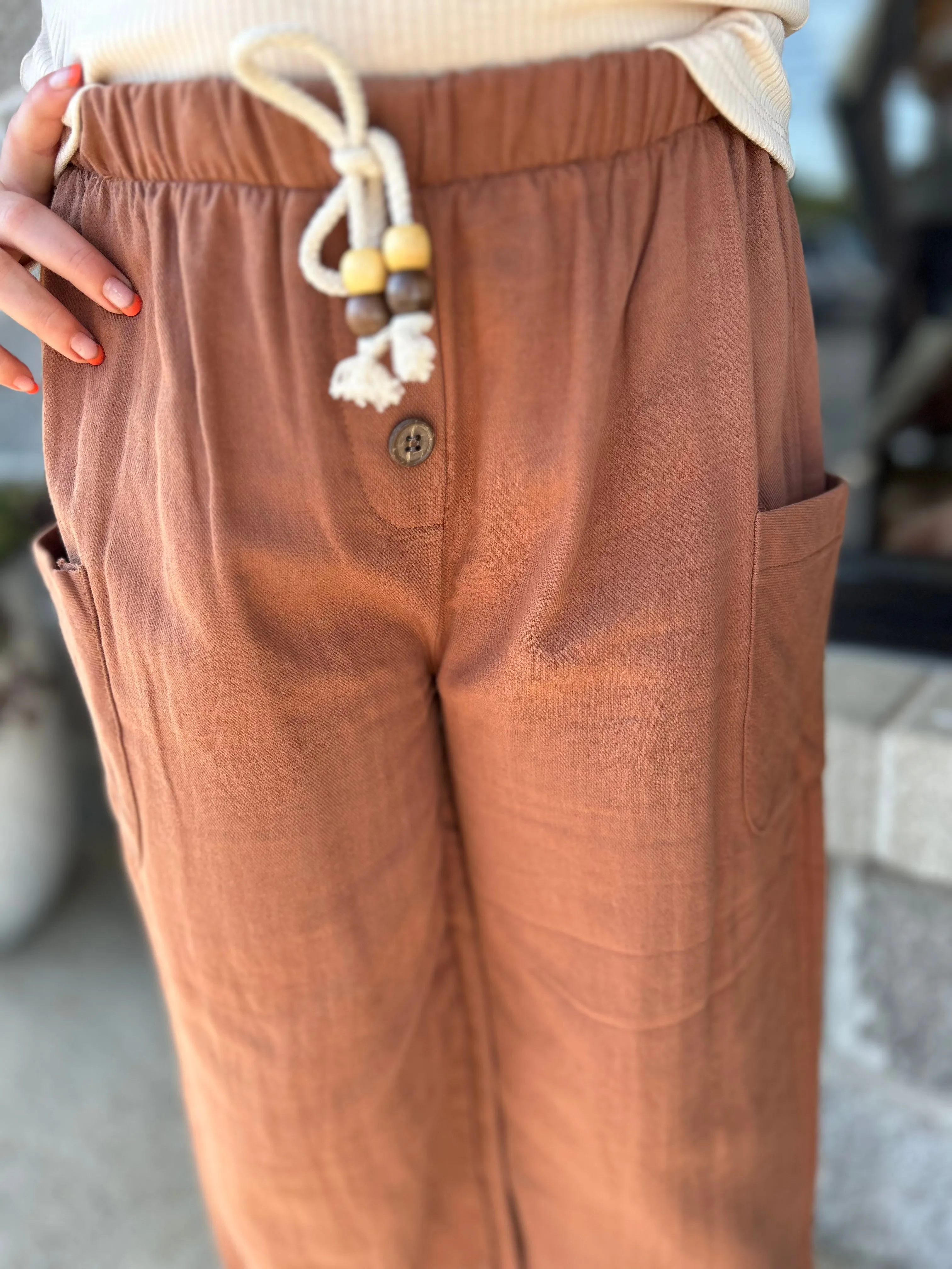 Vig-Girls Wide Leg Pant