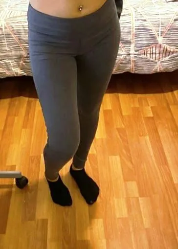 Vinyasa Wide Waistband Leggings - Dark Grey