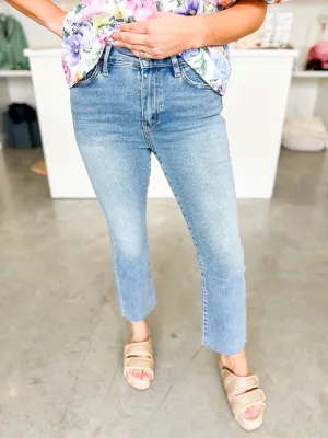 Waiting High Rise Flare Jean