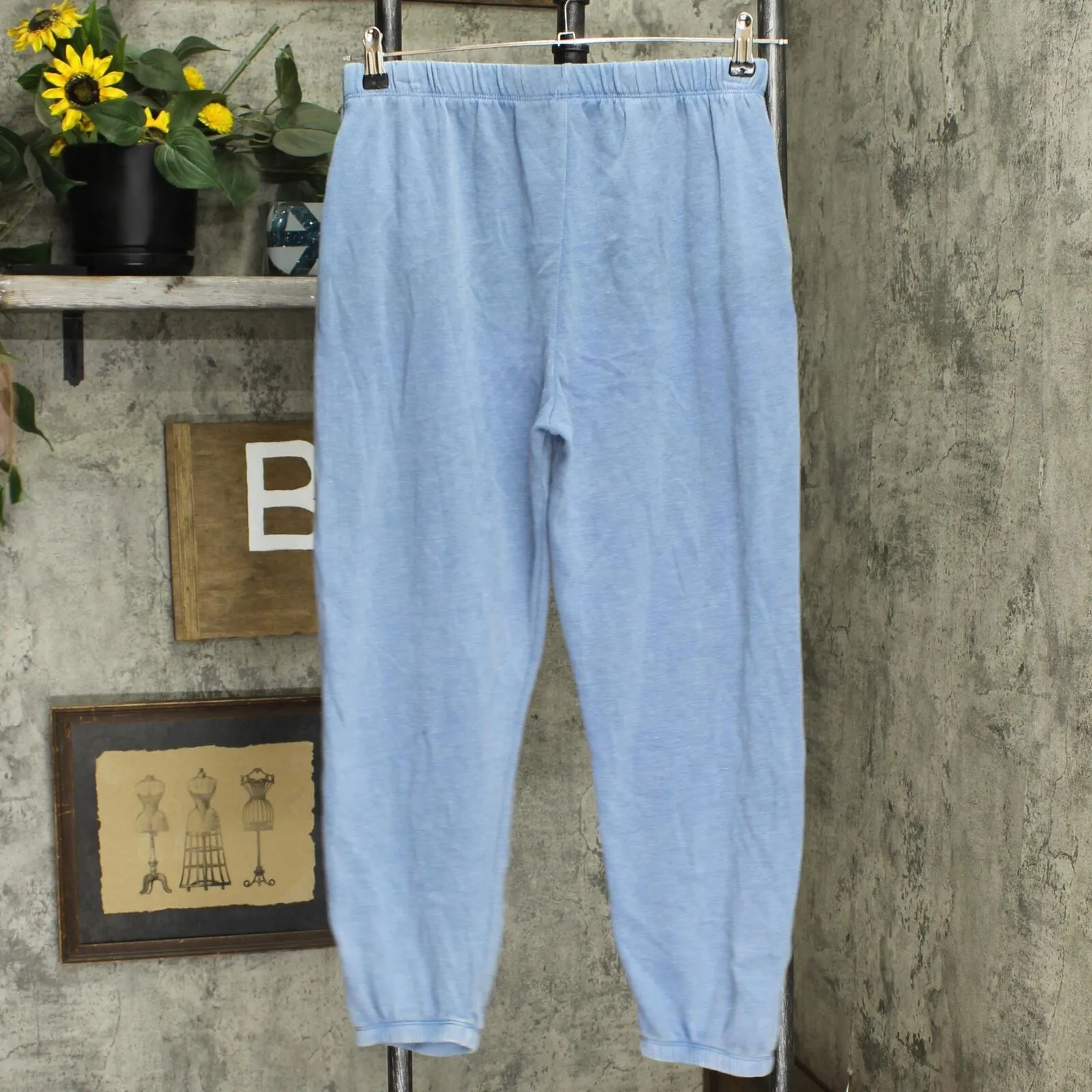 Wild Fable Womens Fleece Cuffed Sweatpants Blue S