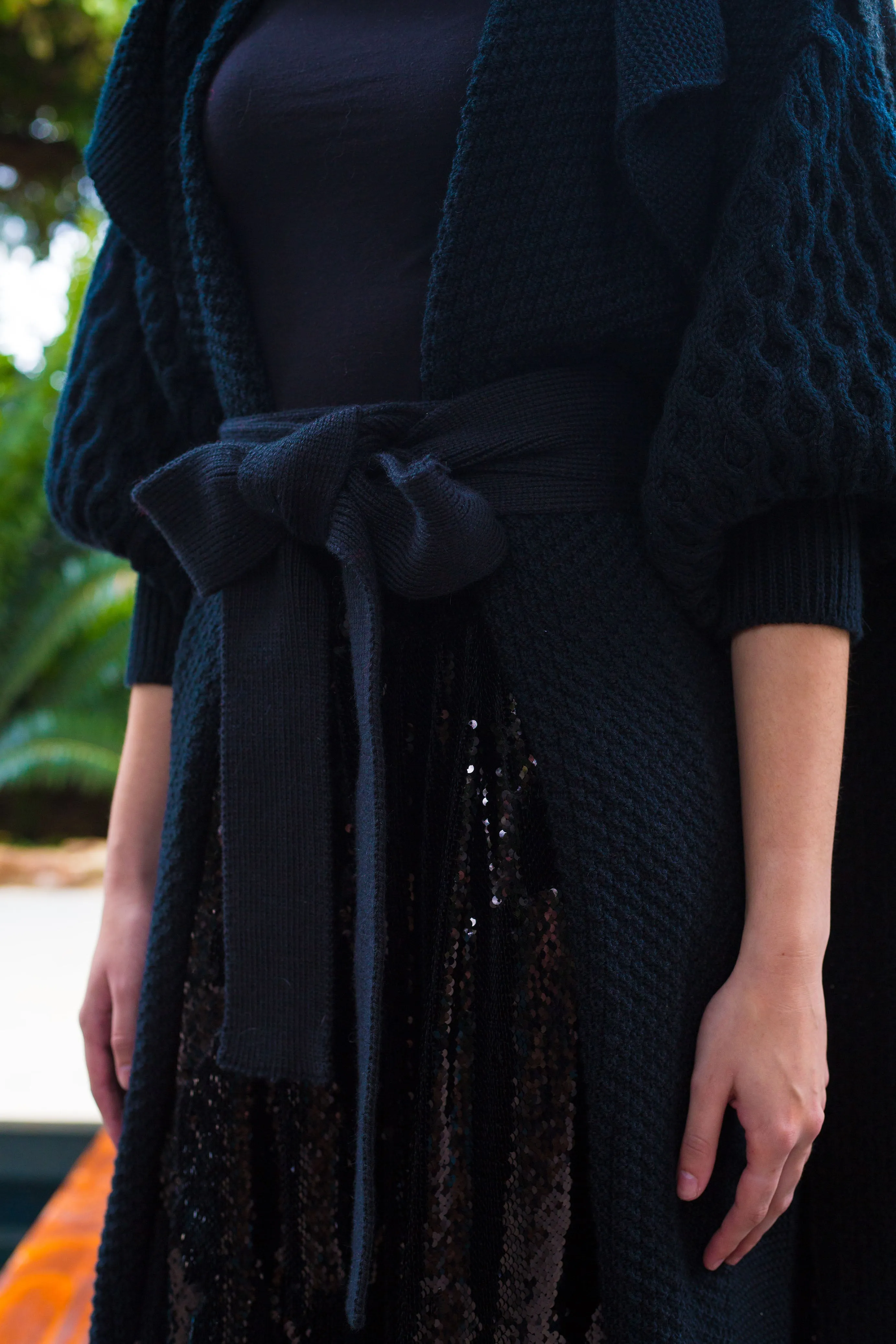 Winter 2022 - Look 13 Mohair Knitted Coat