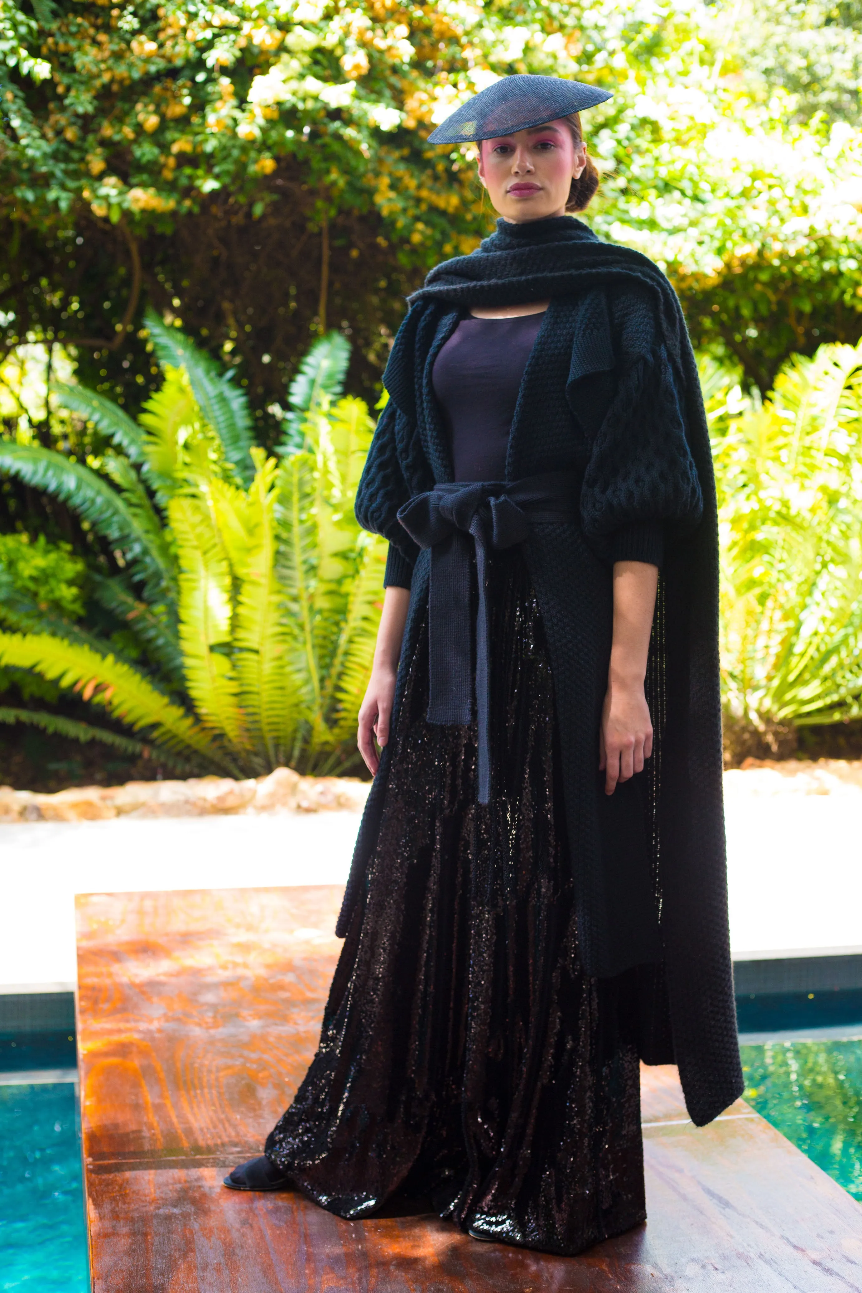 Winter 2022 - Look 13 Mohair Knitted Coat