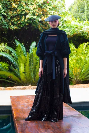 Winter 2022 - Look 13 Mohair Knitted Coat