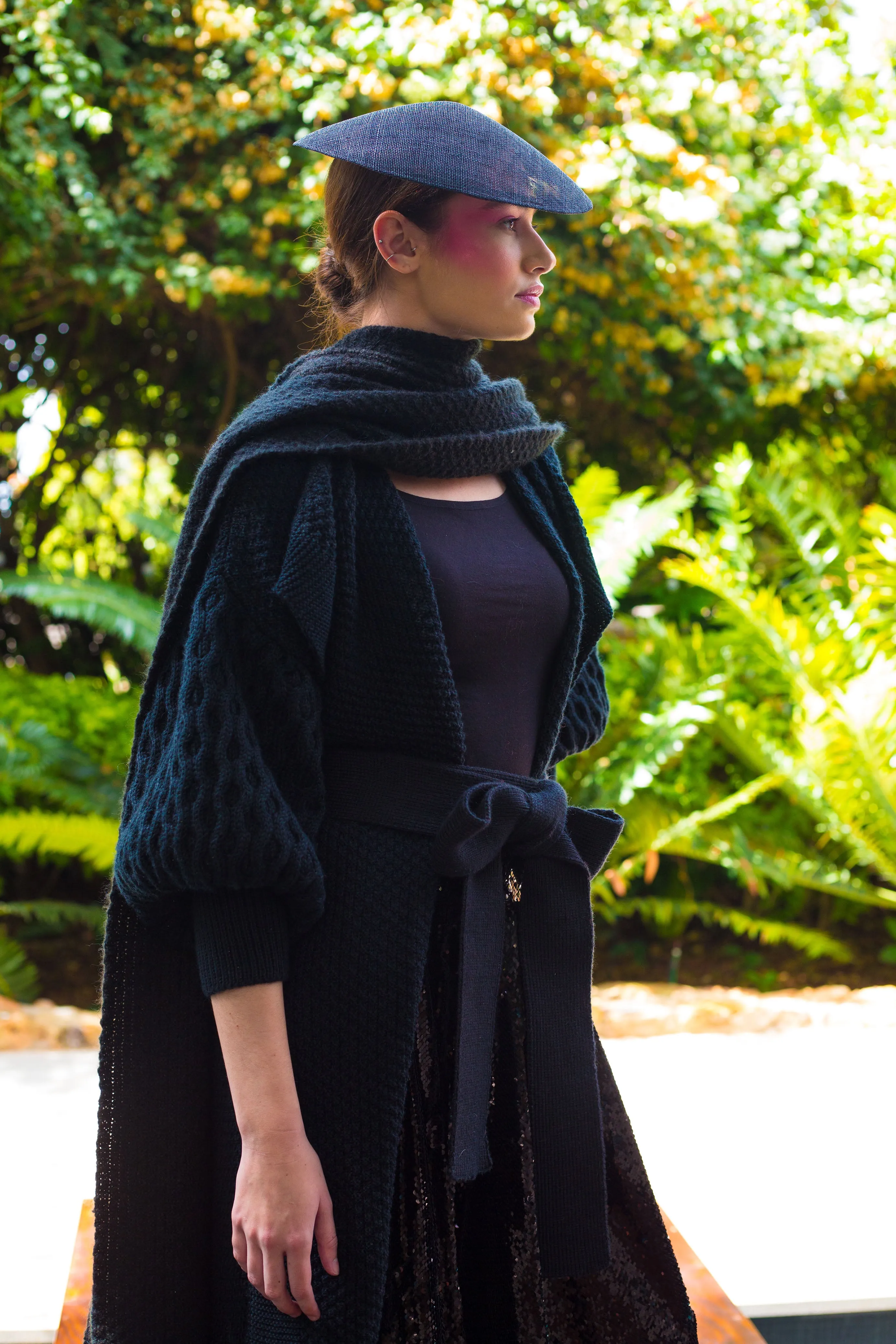 Winter 2022 - Look 13 Mohair Knitted Coat