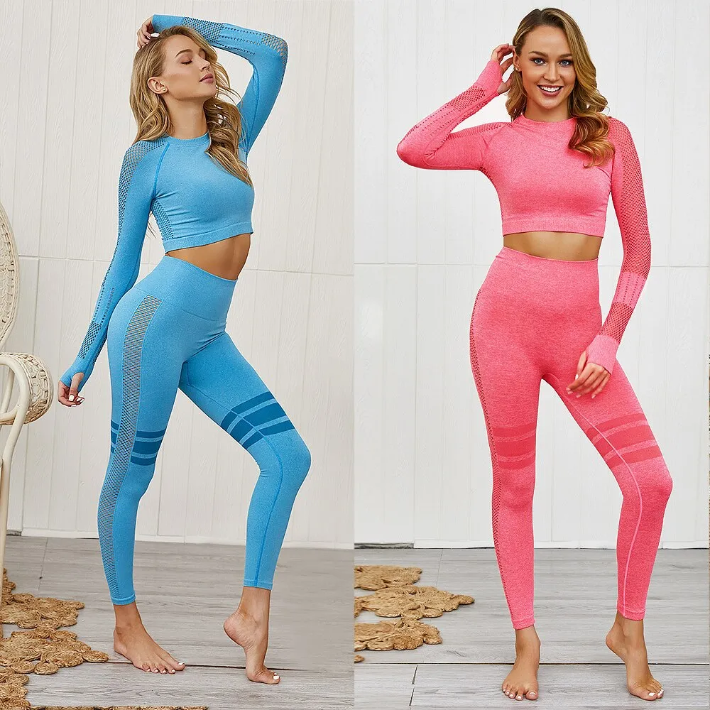 Women Yoga Seamless Set