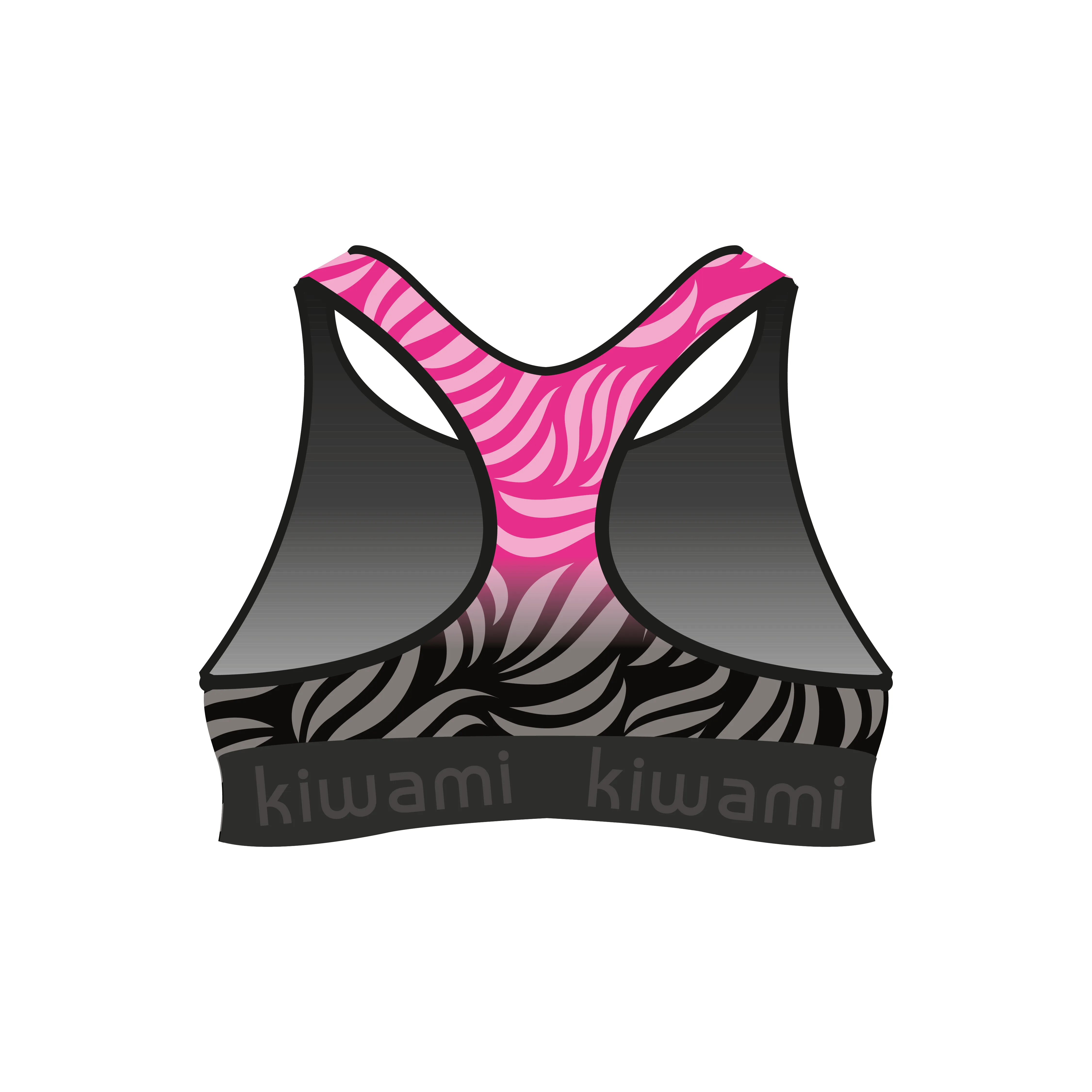 WOMEN'S SPORTS BRA RACING TEAM PINK 25