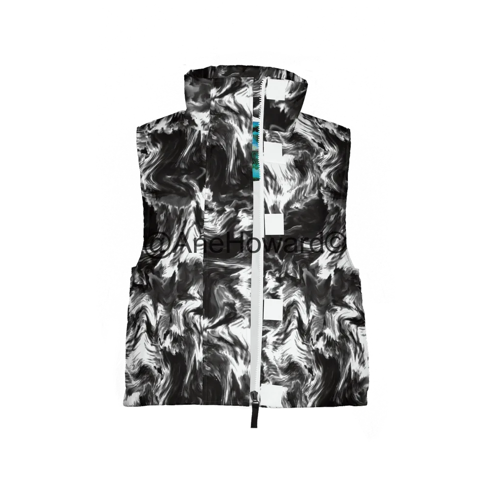 Woosh Women's Full-Zip Sleeveless Puffer Vest-Lightweight Ecodear